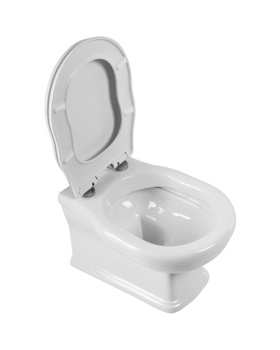 Унитаз BelBagno Boheme BB115CH/BB115SC подвесной с сиденьем Микролифт