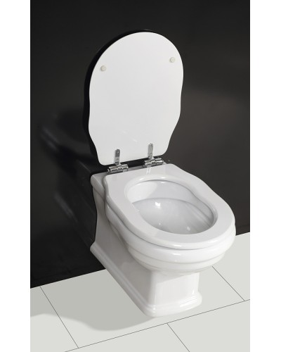 Унитаз BelBagno Boheme BB115CH/BB115SC подвесной с сиденьем Микролифт