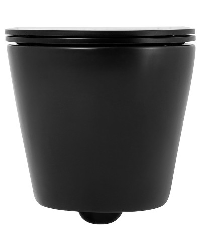 Унитаз BelBagno Colorato BB062CHR-MB/BB062SC-MB подвесной Черный матовый с сиденьем Микролифт