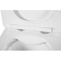 Унитаз BelBagno Marmi BB052CHR/BB052SC подвесной с сиденьем Микролифт