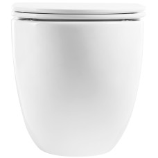 Унитаз BelBagno Onda BB066CHR/BB870SC подвесной с сиденьем Микролифт