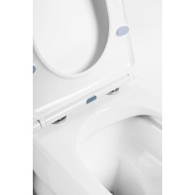Унитаз BelBagno Onda BB066CHR/BB870SC подвесной с сиденьем Микролифт