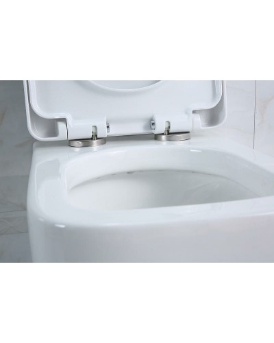 Унитаз BelBagno Veneto BB132CHR/BB132SC подвесной с сиденьем Микролифт