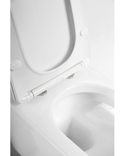 Унитаз BelBagno Veneto BB132CHR/BB132SC подвесной с сиденьем Микролифт