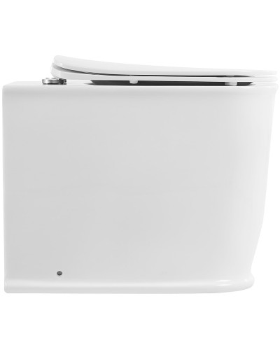 Унитаз BelBagno Prado BB10150CB/BB10150SC приставной с сиденьем Микролифт