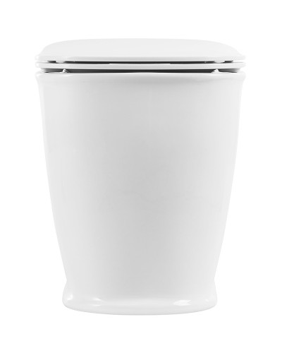 Унитаз BelBagno Prado BB10150CB/BB10150SC приставной с сиденьем Микролифт