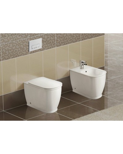 Унитаз BelBagno Prado BB10150CB/BB10150SC приставной с сиденьем Микролифт