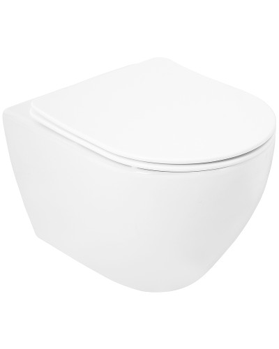 Унитаз Cezares Stylus CZR-513-TH-R/CZR-2316-SC подвесной с сиденьем Микролифт