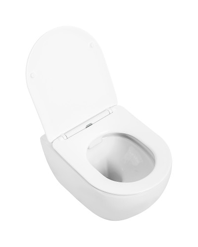 Унитаз Cezares Stylus CZR-513-TH-R/CZR-2316-SC подвесной с сиденьем Микролифт