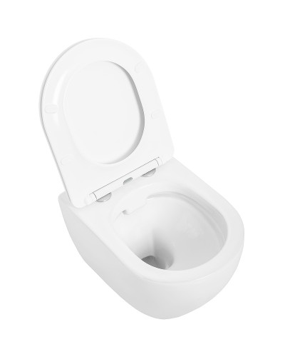 Унитаз Cezares Stylus CZR-513-TH-R/CZR-2316-SC подвесной с сиденьем Микролифт