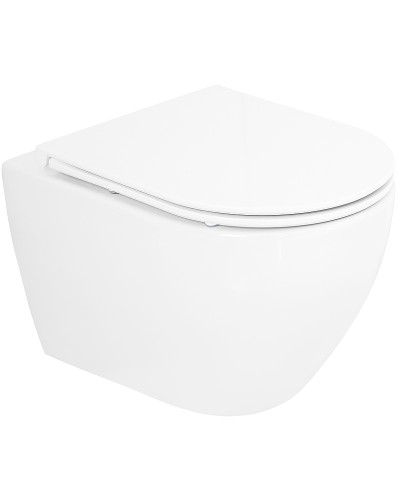 Унитаз Cezares Stylus-Tor CZR-6601-TH-TOR/CZR-870-SC подвесной с сиденьем Микролифт