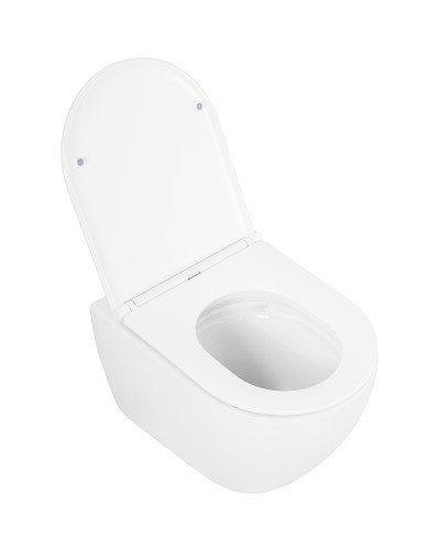 Унитаз Cezares Stylus-Tor CZR-6601-TH-TOR/CZR-870-SC подвесной с сиденьем Микролифт