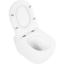 Унитаз Cezares Stylus-Tor CZR-6601-TH-TOR/CZR-870-SC подвесной с сиденьем Микролифт