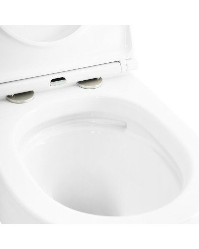 Унитаз Cezares Stylus-Tor CZR-6601-TH-TOR/CZR-870-SC подвесной с сиденьем Микролифт