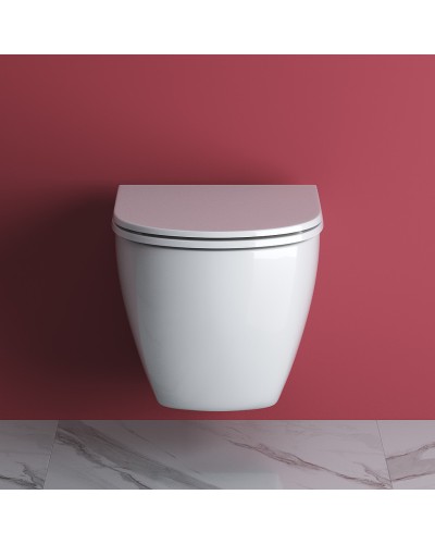 Унитаз Cezares Stylus-Tor CZR-6601-TH-TOR/CZR-870-SC подвесной с сиденьем Микролифт