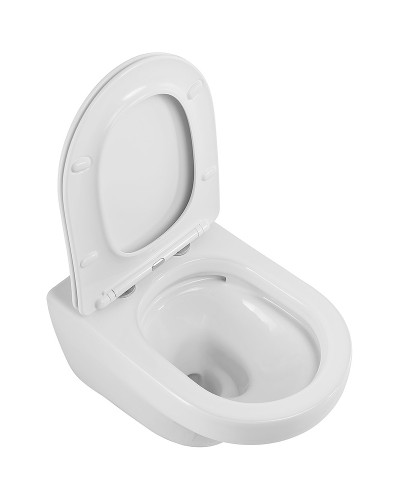 Унитаз Cezares Duet CZR-2462-TH-TOR/CZR-2316-SC подвесной с сиденьем Микролифт