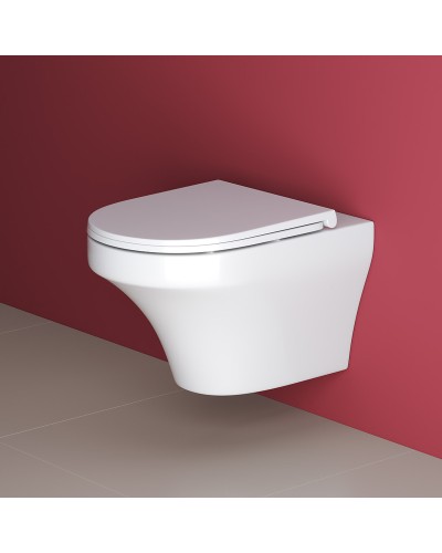 Унитаз Cezares Duet CZR-2462-TH-TOR/CZR-870-SC подвесной с сиденьем Микролифт