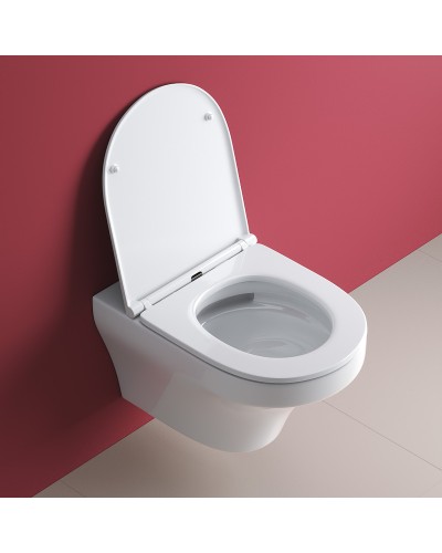 Унитаз Cezares Duet CZR-2462-TH-TOR/CZR-870-SC подвесной с сиденьем Микролифт