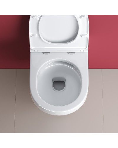 Унитаз Cezares Duet CZR-2462-TH-TOR/CZR-870-SC подвесной с сиденьем Микролифт