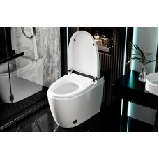Унитаз биде Abber Bequem AC1116S приставной с сиденьем Микролифт