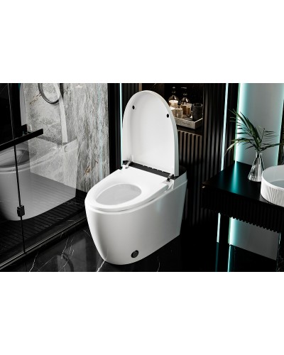 Унитаз биде Abber Bequem AC1116S приставной с сиденьем Микролифт