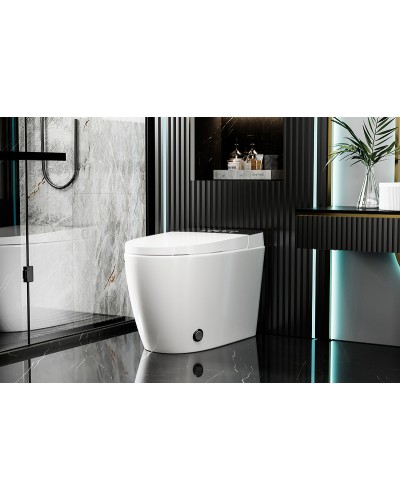 Унитаз биде Abber Bequem AC1116S приставной с сиденьем Микролифт