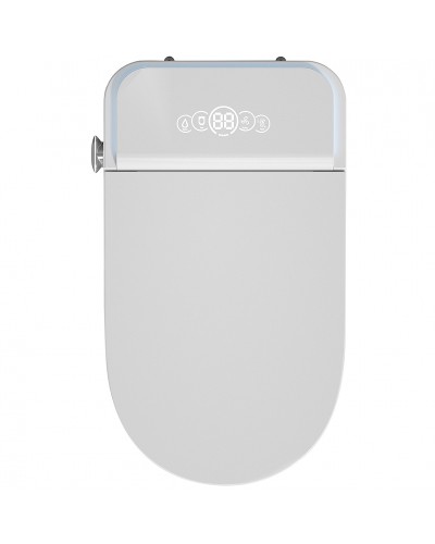 Унитаз биде Abber Bequem AC1117S приставной с сиденьем Микролифт