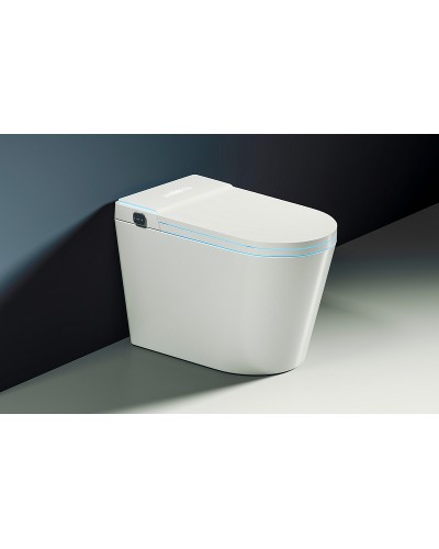 Унитаз биде Abber Bequem AC1117S приставной с сиденьем Микролифт