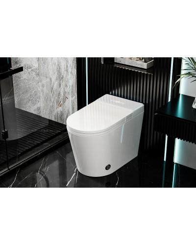 Унитаз биде Abber Bequem AC1117S приставной с сиденьем Микролифт