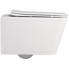 Унитаз Abber Rechteck AC1201MW подвесной Белый матовый с сиденьем Микролифт