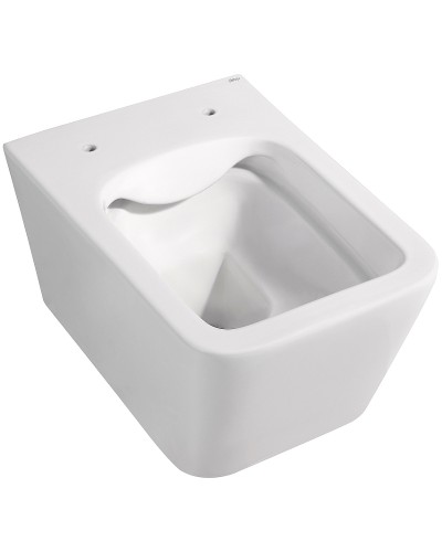 Унитаз Abber Rechteck AC1201MW подвесной Белый матовый с сиденьем Микролифт