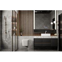 Унитаз Abber Rechteck AC1201MW подвесной Белый матовый с сиденьем Микролифт