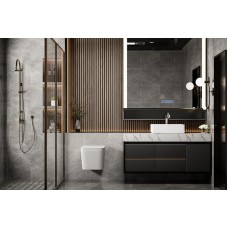 Унитаз Abber Rechteck AC1201MW подвесной Белый матовый с сиденьем Микролифт