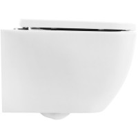 Унитаз BelBagno Alpina BB10100CHR/SC подвесной с сиденьем Микролифт