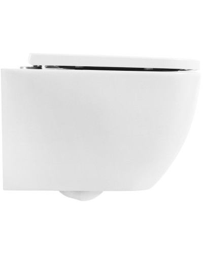 Унитаз BelBagno Alpina BB10100CHR/SC подвесной с сиденьем Микролифт