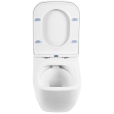 Унитаз BelBagno Alpina BB10100CHR/SC подвесной с сиденьем Микролифт