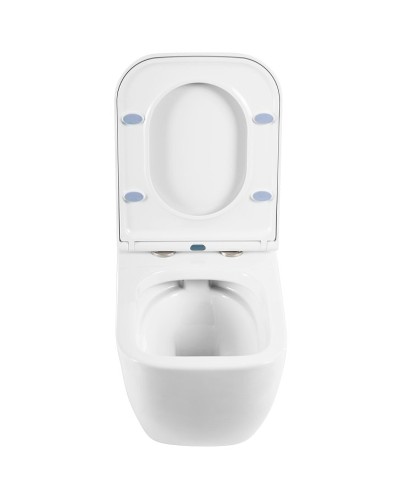 Унитаз BelBagno Alpina BB10100CHR/SC подвесной с сиденьем Микролифт