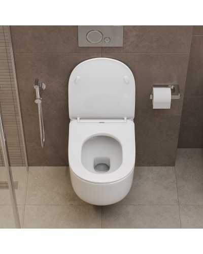 Унитаз BelBagno Soft-Tor BB084CH-TOR подвесной без сиденья