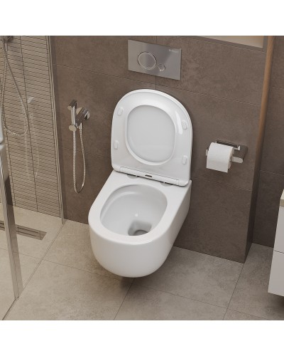 Унитаз BelBagno Soft-Tor BB084CH-TOR подвесной без сиденья