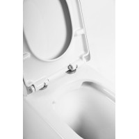 Унитаз BelBagno Flay-R BB1003CBR/BB865SC приставной с сиденьем Микролифт