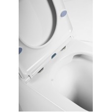 Унитаз BelBagno Flay-R BB1003CBR/BB870SC приставной с сиденьем Микролифт