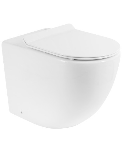 Унитаз BelBagno Sfera-R BB2141CBR/BB2111SC приставной с сиденьем Микролифт