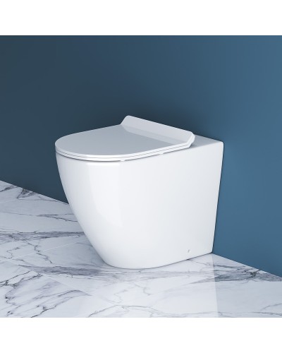 Унитаз BelBagno Sfera-R BB2141CBR/BB2111SC приставной с сиденьем Микролифт