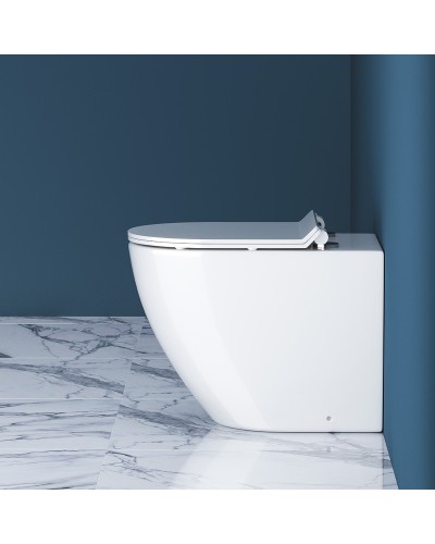 Унитаз BelBagno Sfera-R BB2141CBR/BB2111SC приставной с сиденьем Микролифт