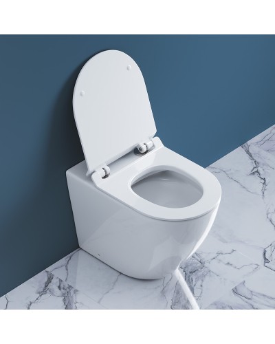 Унитаз BelBagno Sfera-R BB2141CBR/BB2111SC приставной с сиденьем Микролифт