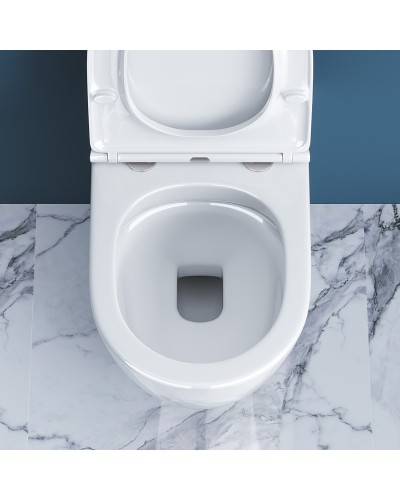 Унитаз BelBagno Sfera-R BB2141CBR/BB870SC приставной с сиденьем Микролифт