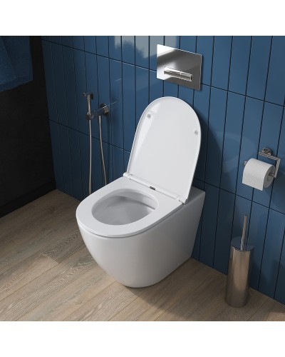 Унитаз BelBagno Sfera-R BB2141CBR/BB870SC приставной с сиденьем Микролифт
