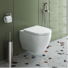 Унитаз Cezares Stylus-Tor CZR-6601-TH-TOR/CZR-2011-SC подвесной с сиденьем Микролифт