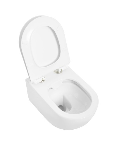 Унитаз Cezares Molveno CZR-2468-TH-R/CZR-2011-SC подвесной с сиденьем Микролифт