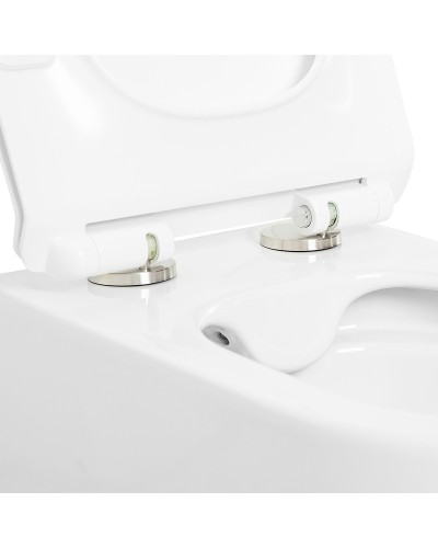 Унитаз Cezares Molveno CZR-2468-TH-R/CZR-2011-SC подвесной с сиденьем Микролифт